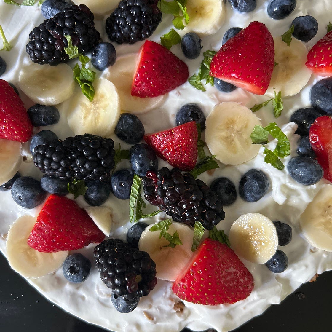 Granola Fruit Pizza