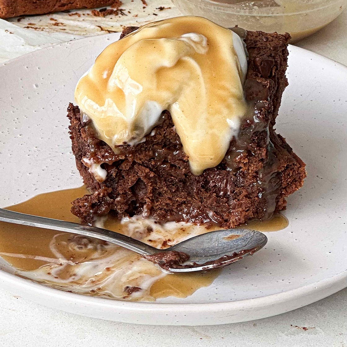 Easy chickpea brownies 