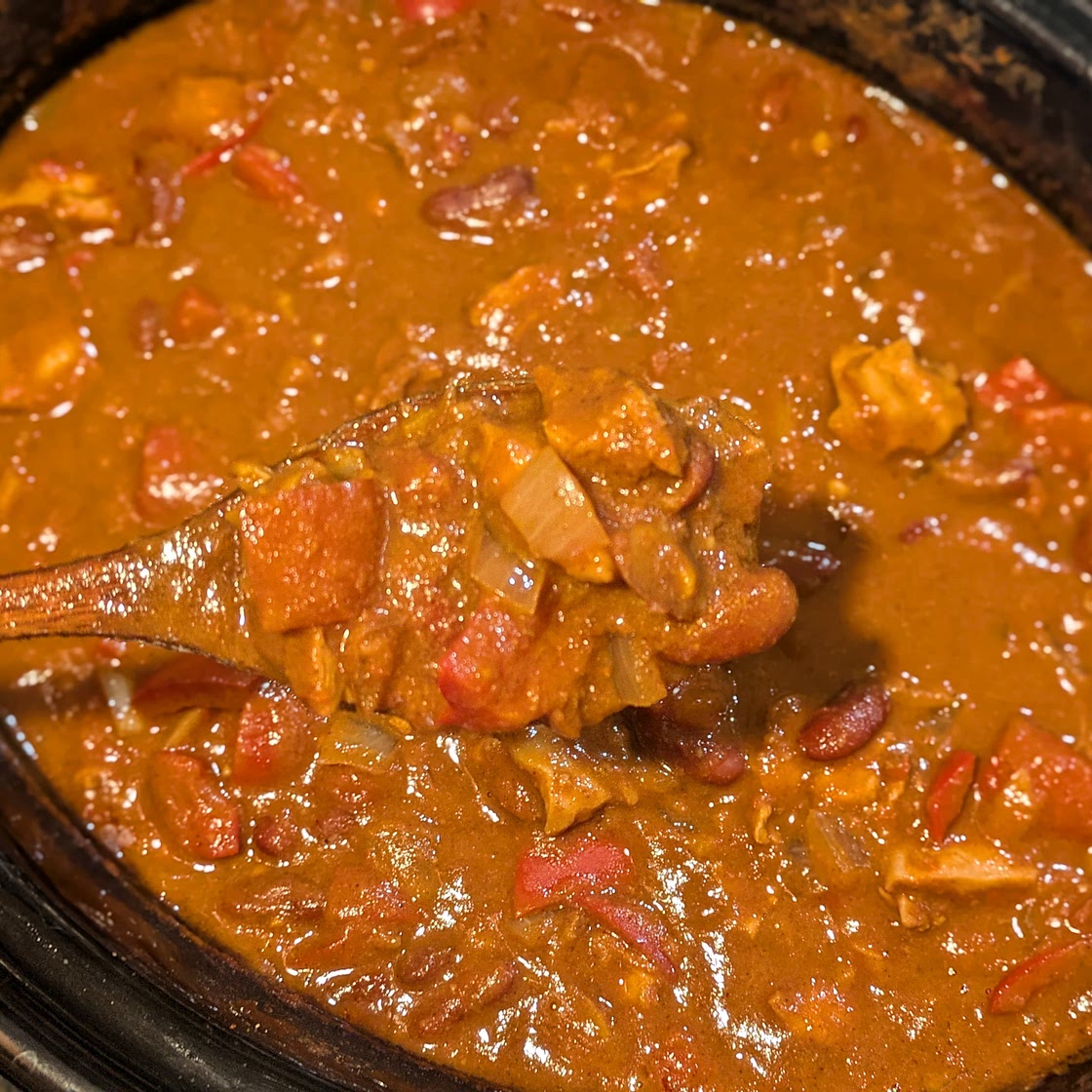 Peanut Chicken Chili