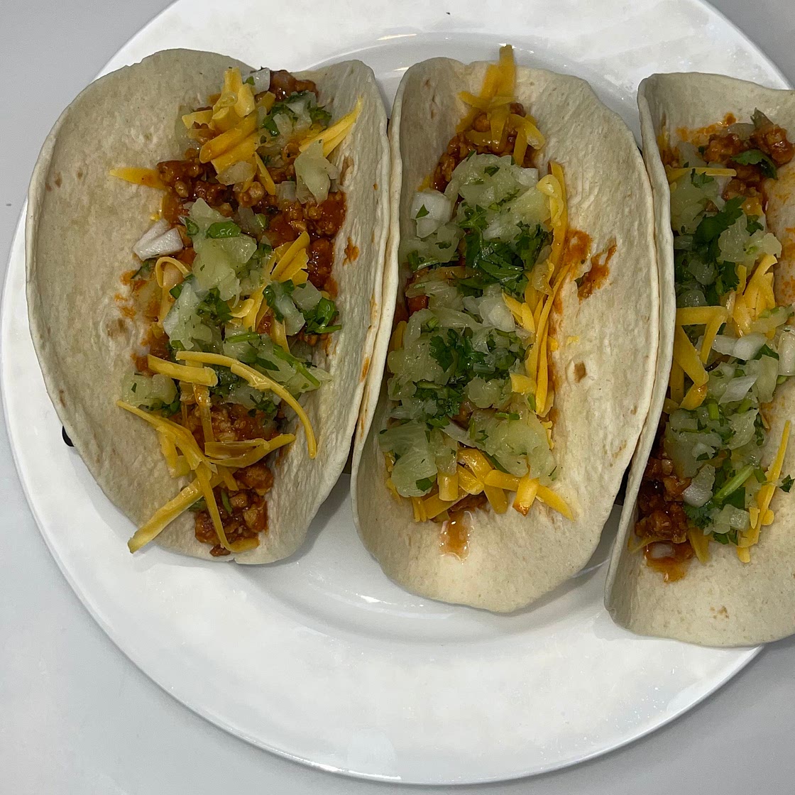 Caribbean Chipotle Chicken Tacos 