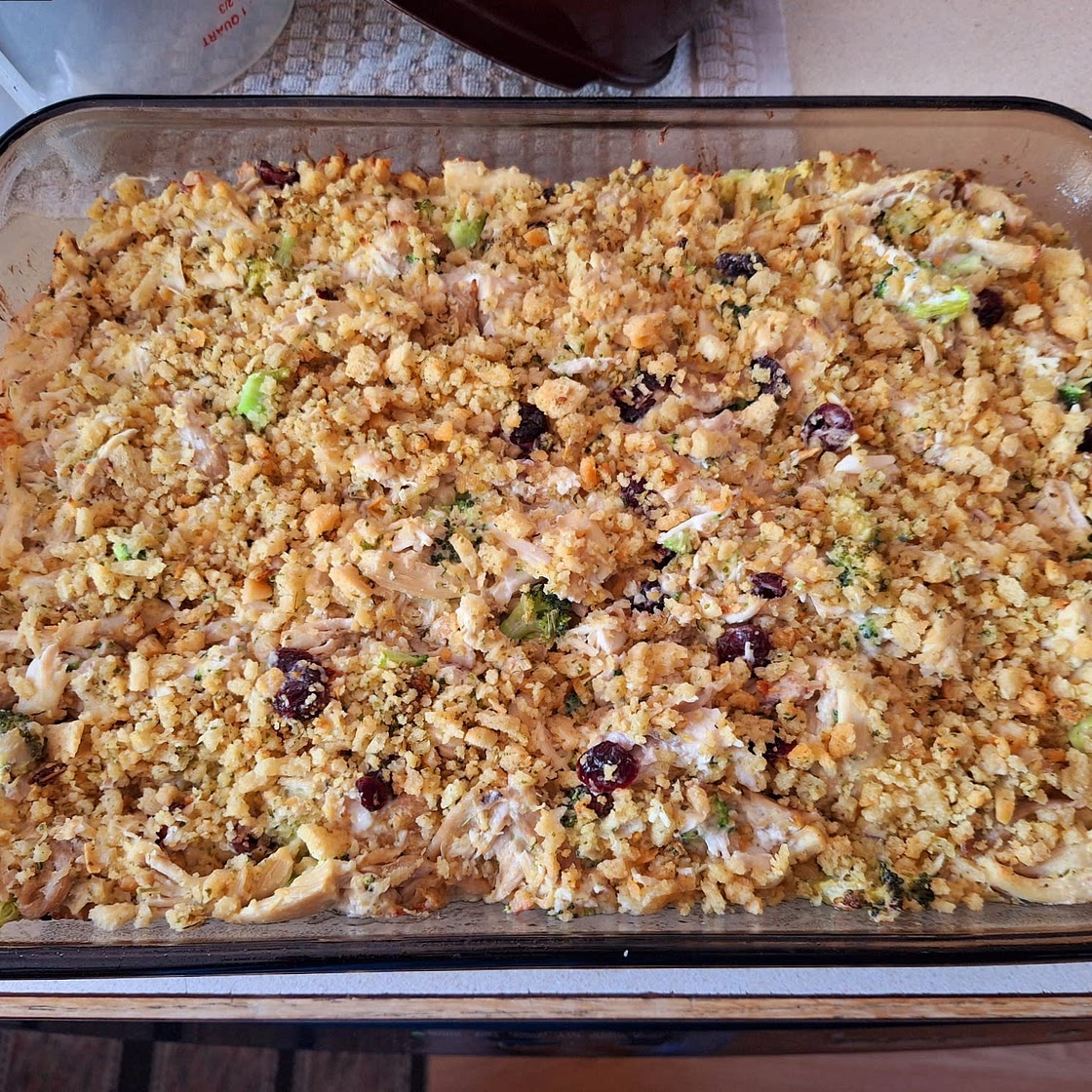 Chicken and Stuffing Casserole