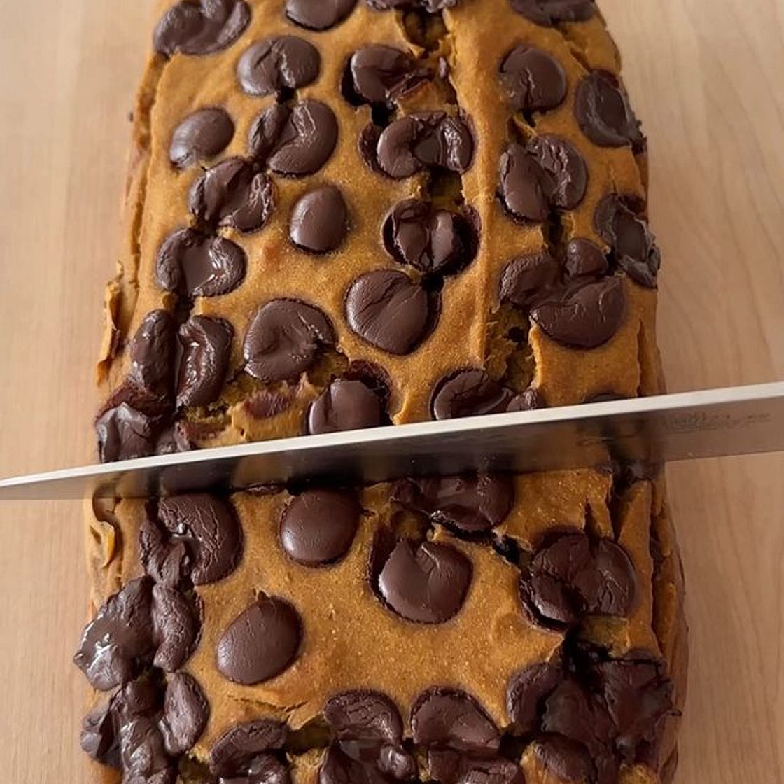 CHOCOLATE CHIP PUMPKIN BREAD 🎃🍂