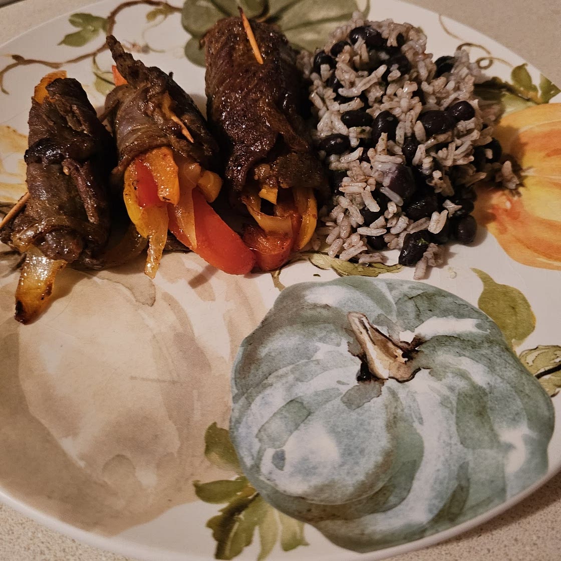 Steak Fajita Roll-Ups for Clean Eats