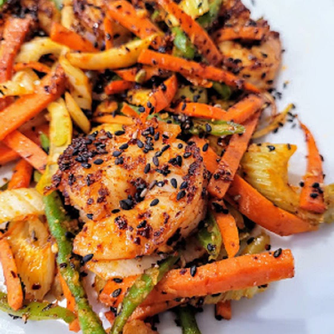 Spicy Chili Oil Shrimp