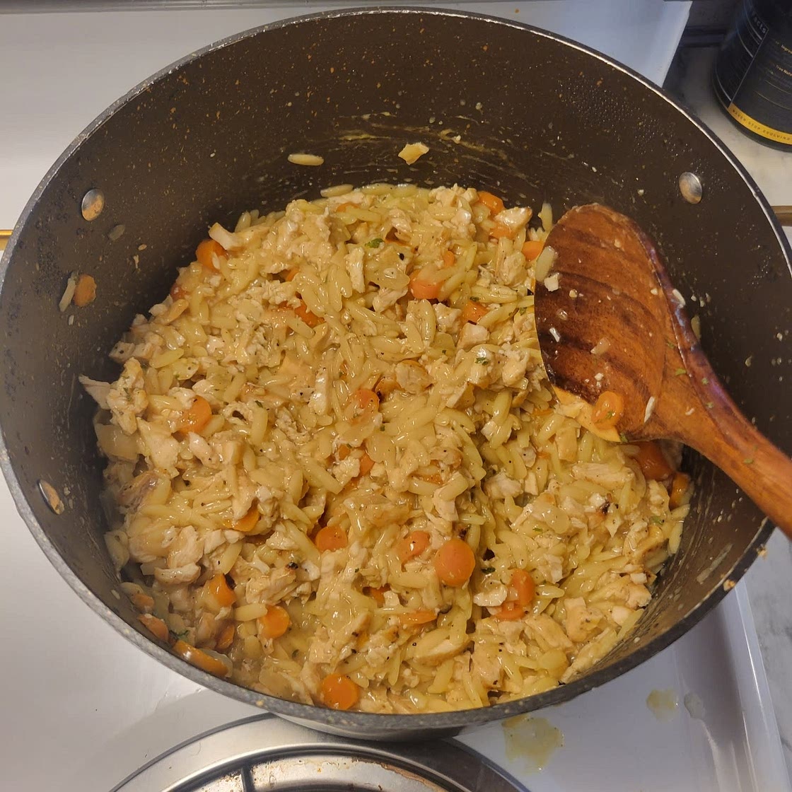 Lemon Chicken Orzo Soup