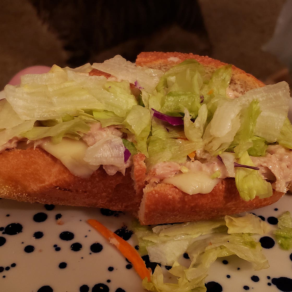 Tuna hoagie