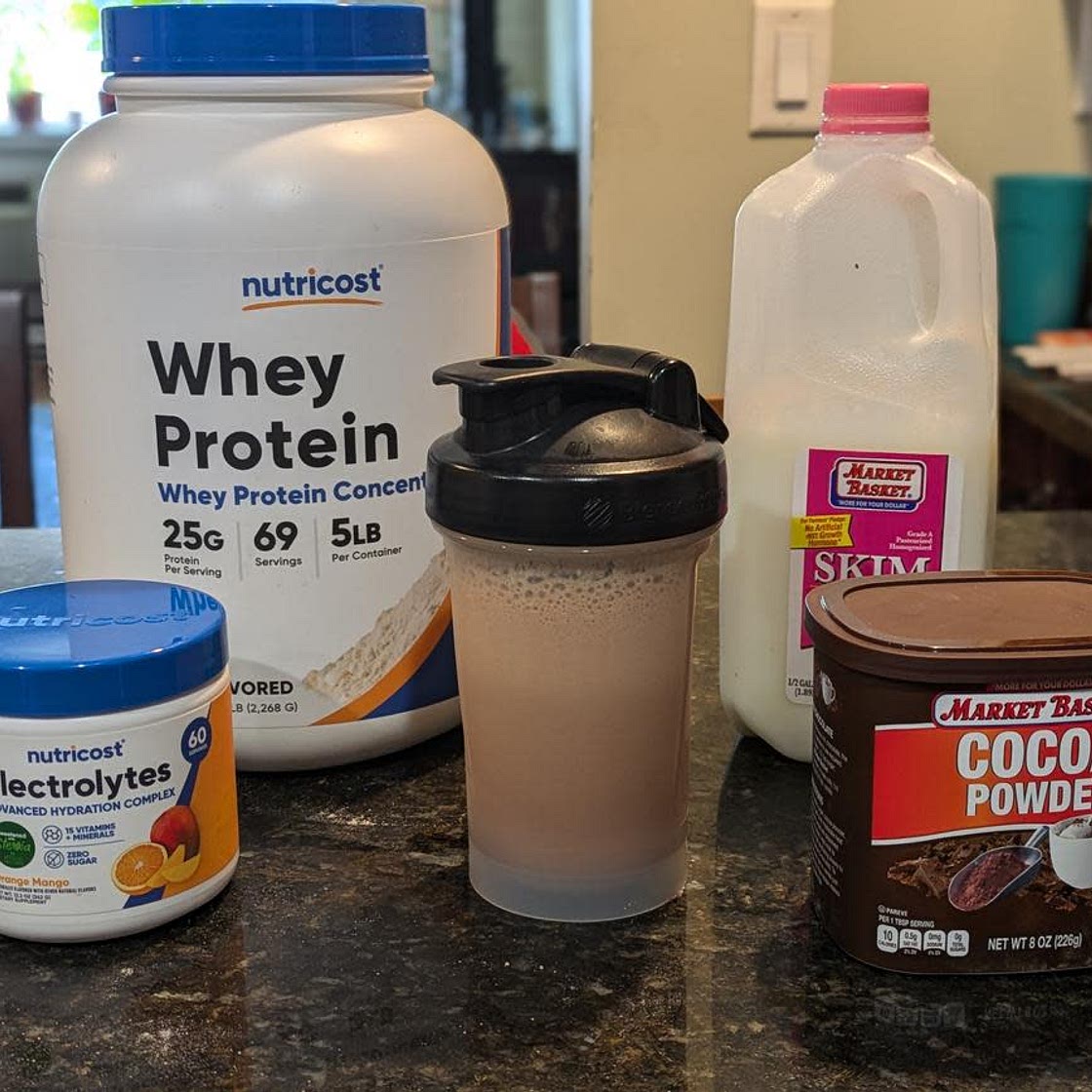 Electrolyte Protein Shake