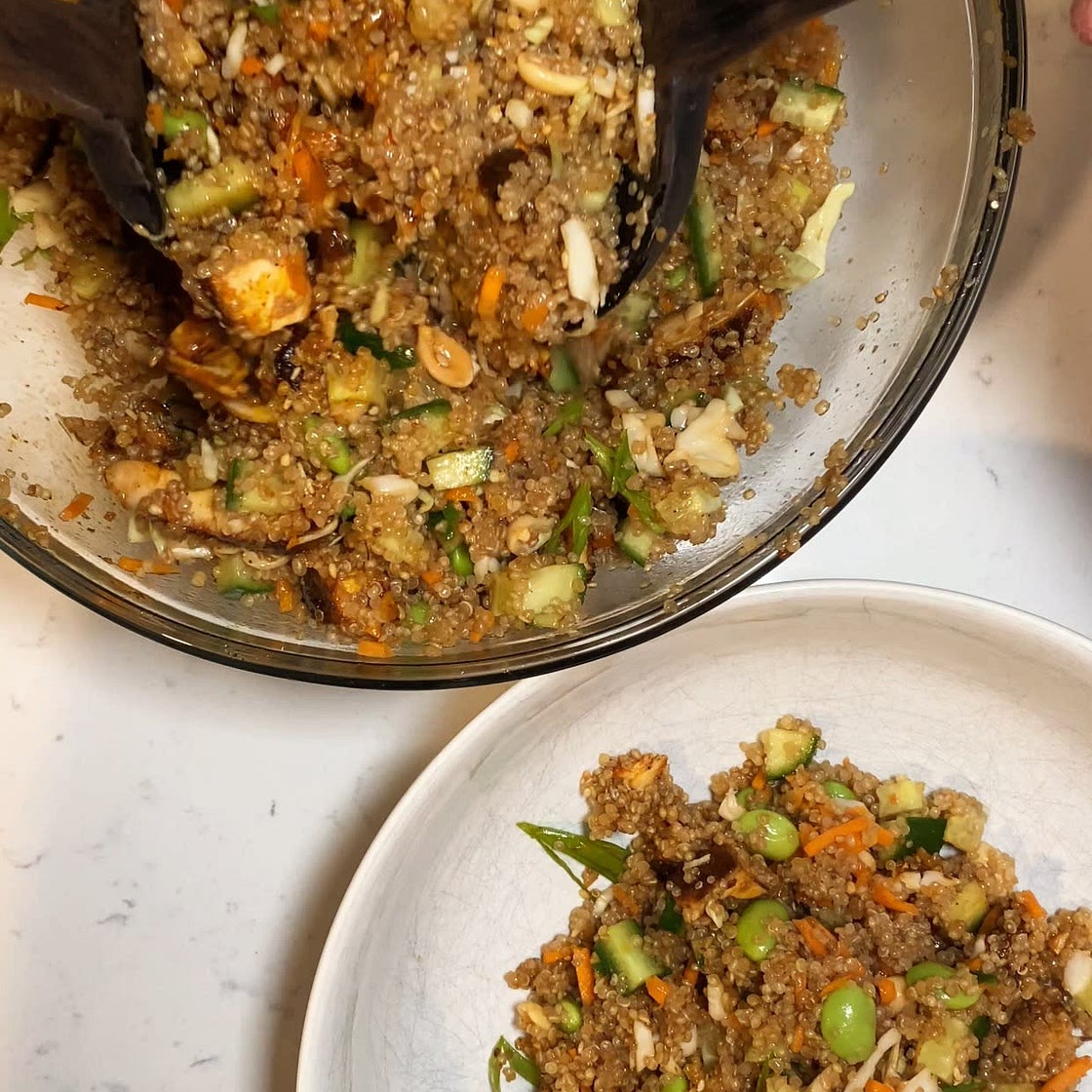 Thai Quinoa Crunch