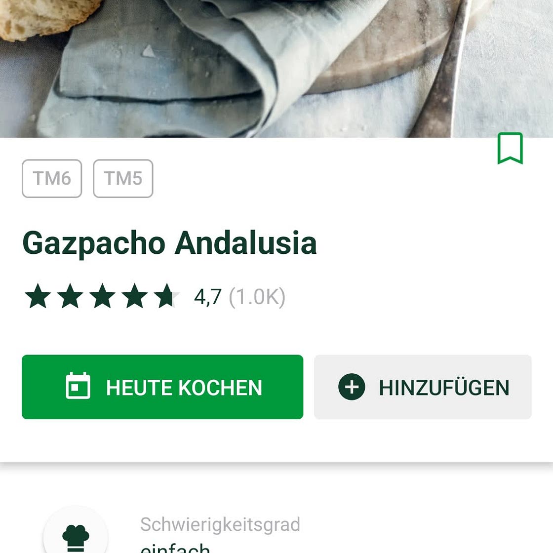 Andalusisches gazpacho