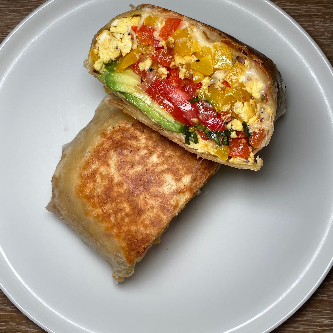 Veggie Breakfast Burrito