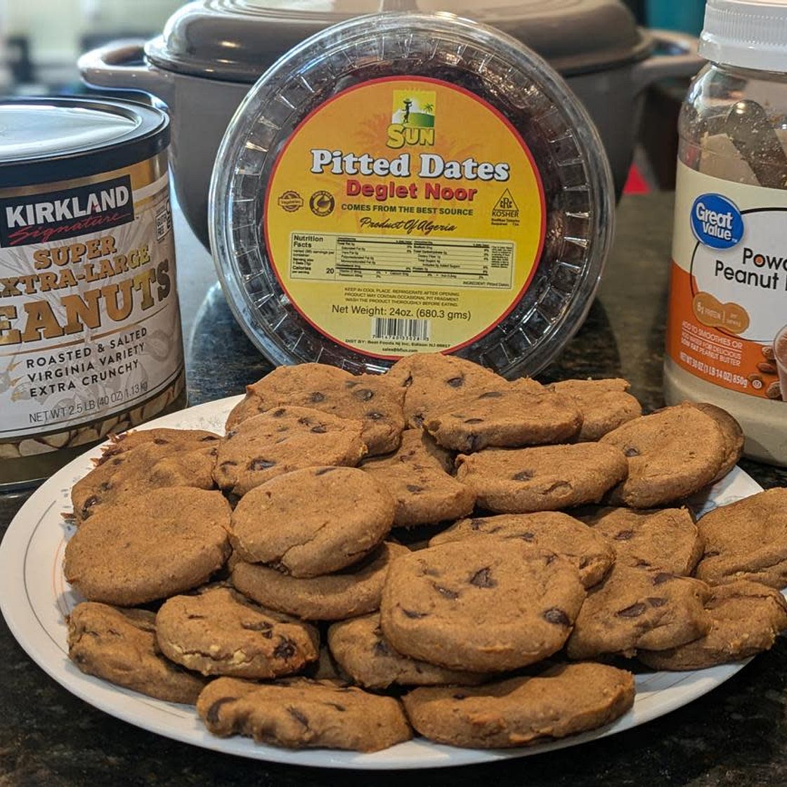 Peanut Butter Date Cookies