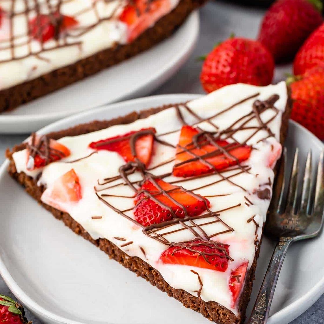 Easy Brownie Pizza Recipe