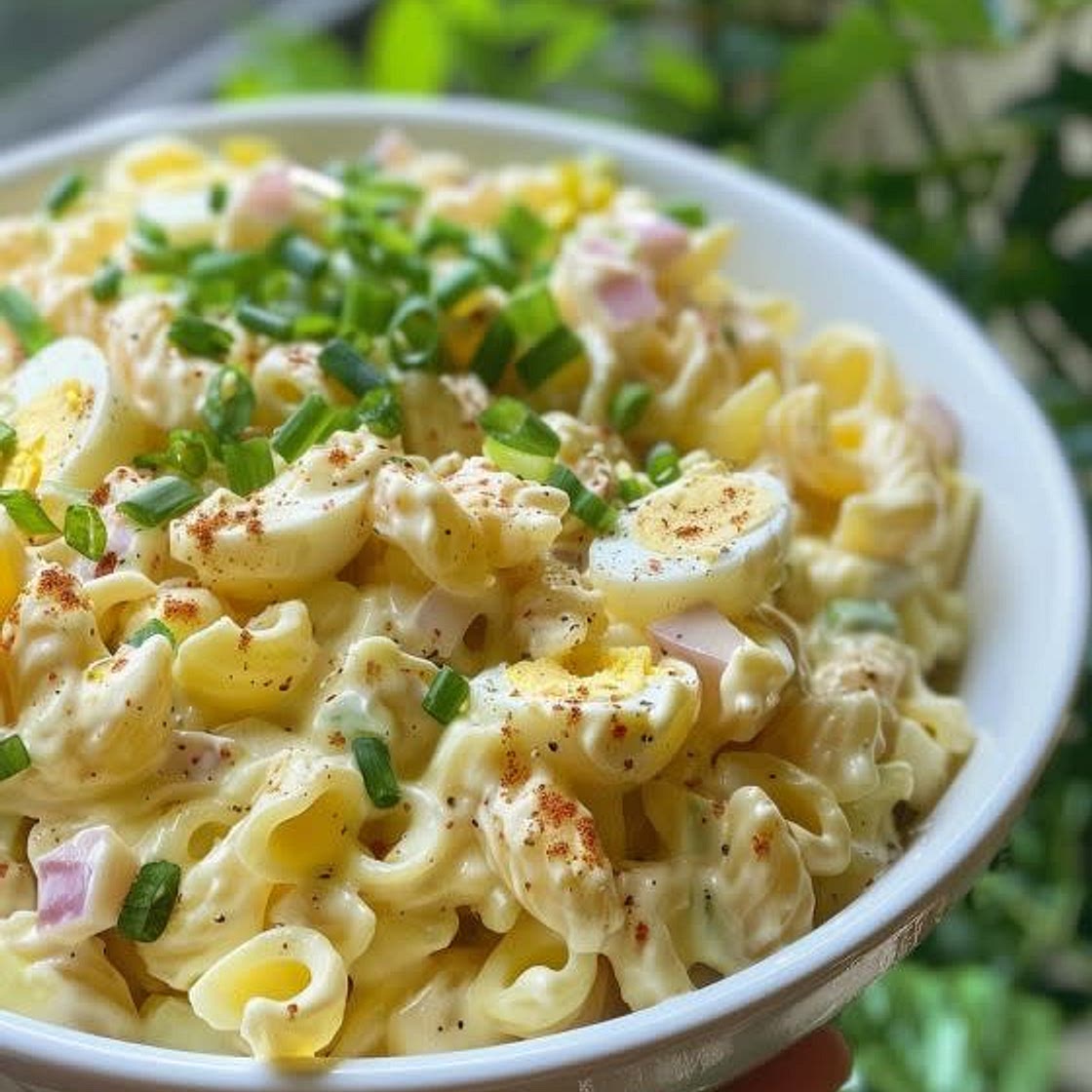 Deviled Egg Pasta Salad