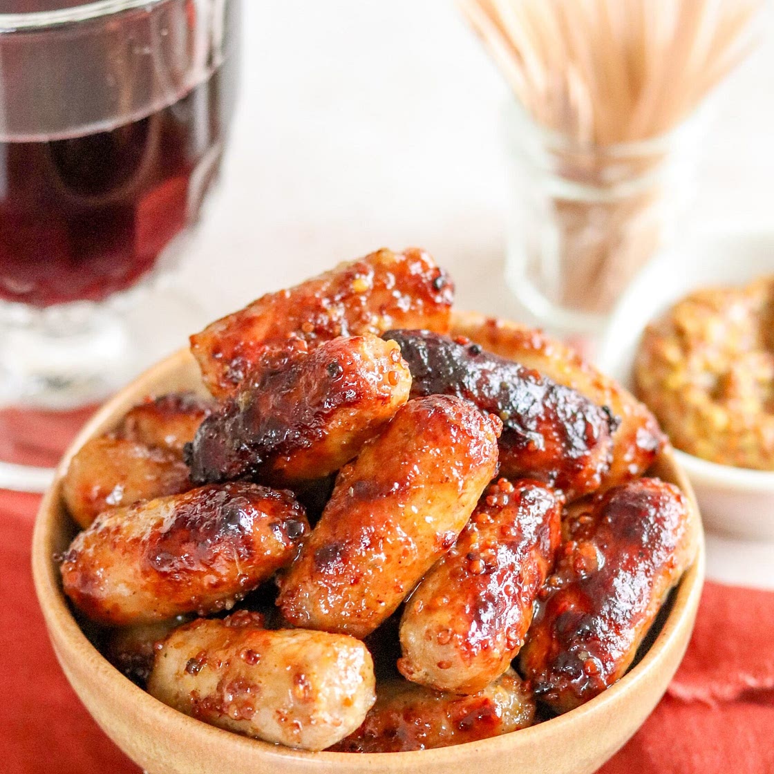 Honey & Mustard Cocktail Sausages