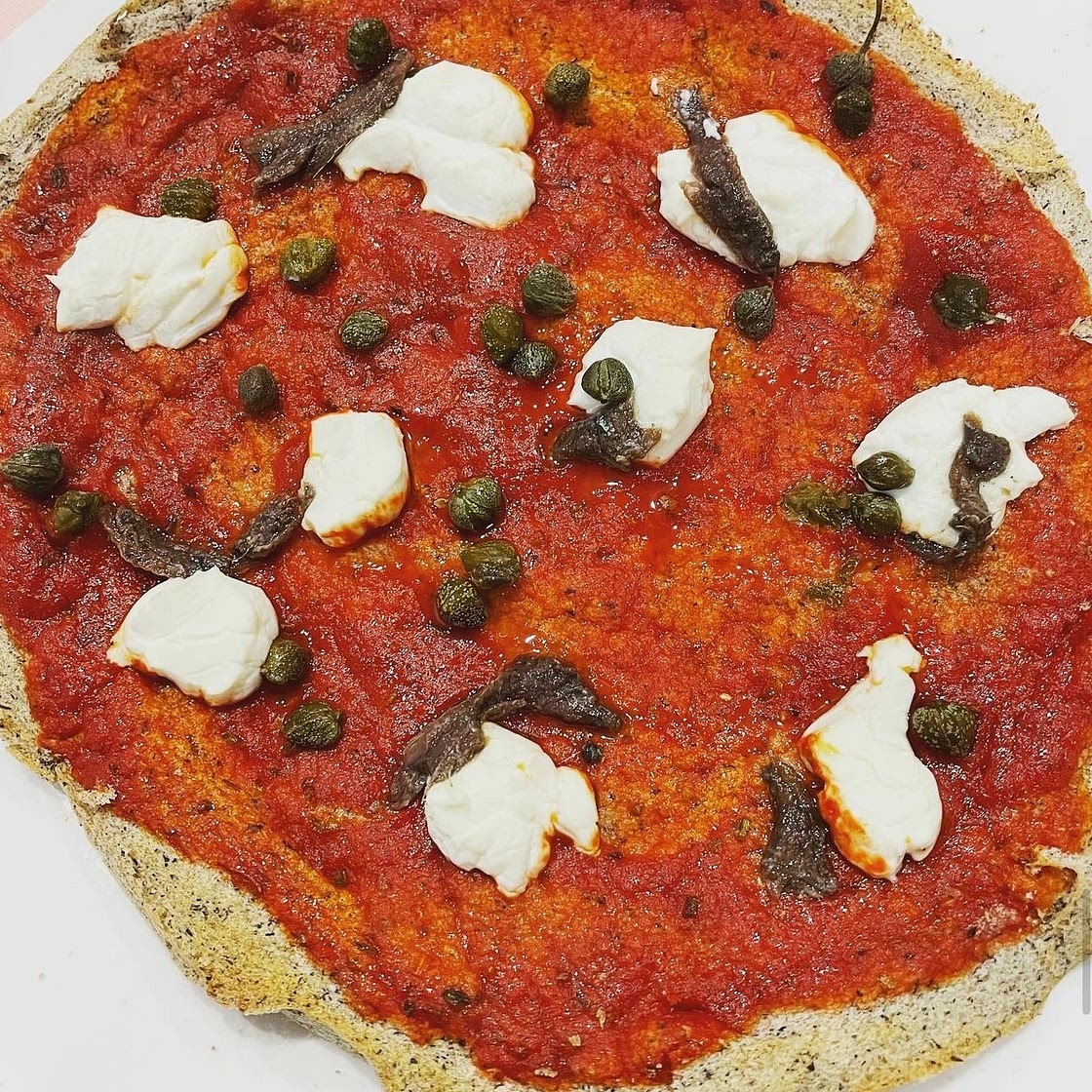 Pizza di albumi fit