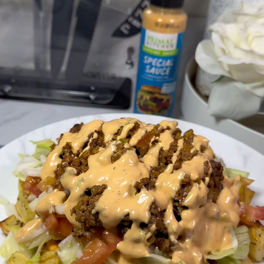 Cheeseburger Loaded Potatoes