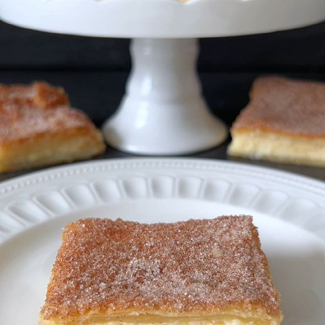 Churro Cheesecake Bars Recipe 🤍