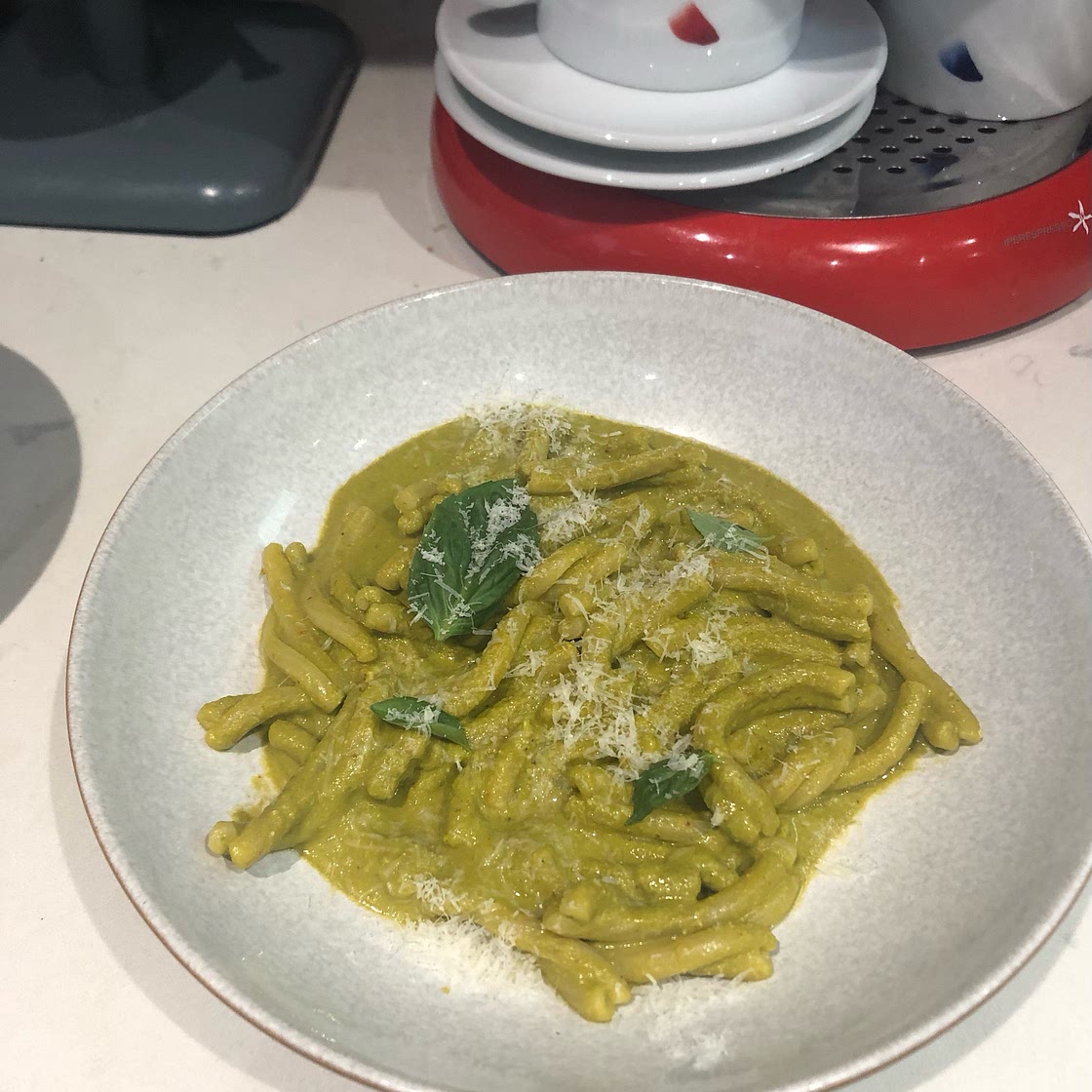 Fusilli alla trapanese