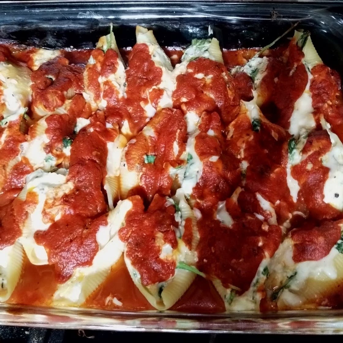 Three Cheese Stuffed Shells Recipe