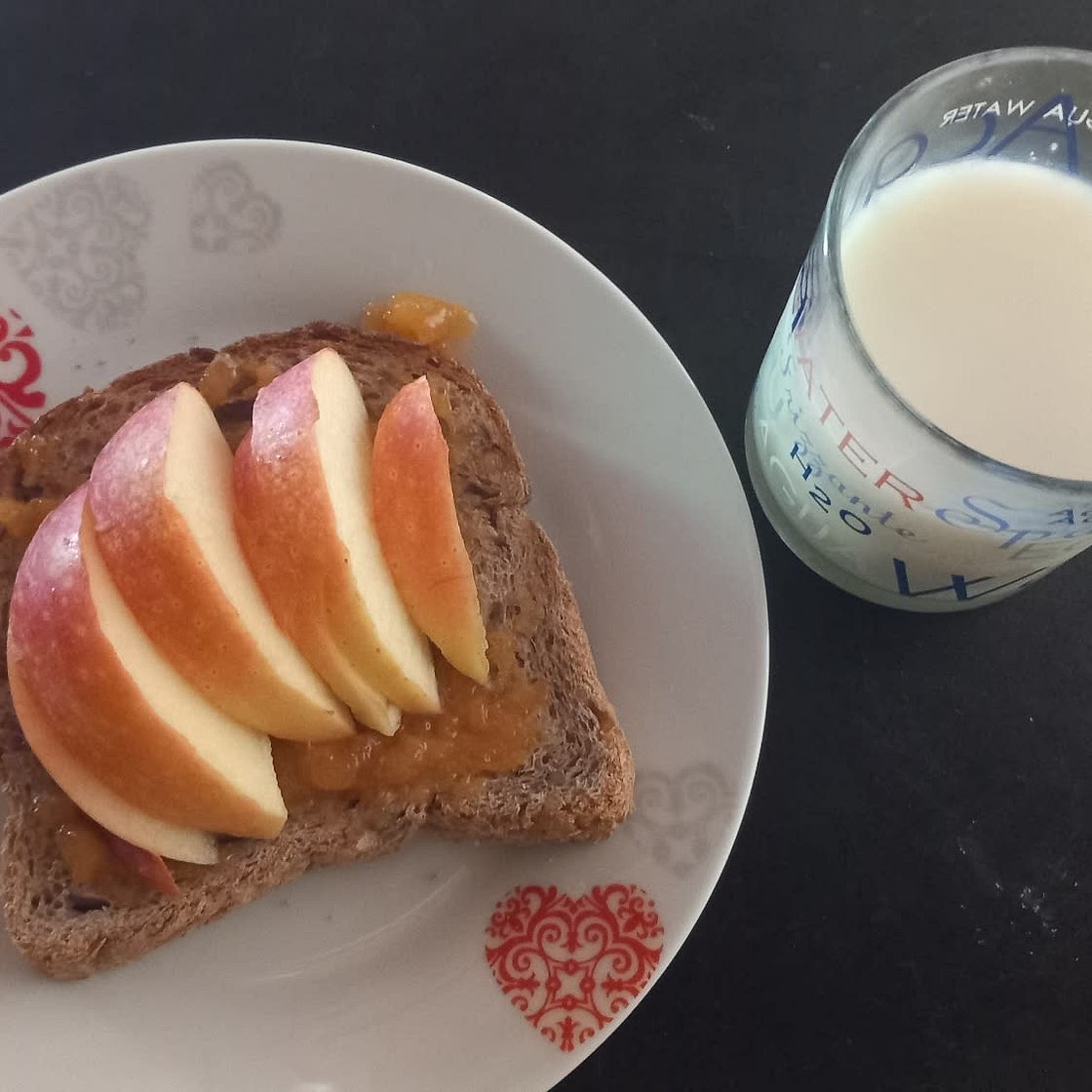 Toast e latte