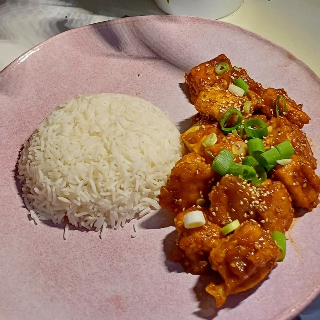Korean Gochujang King Oyster Mushrooms