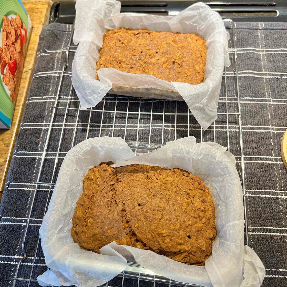 GF Air fryer carrot cake 