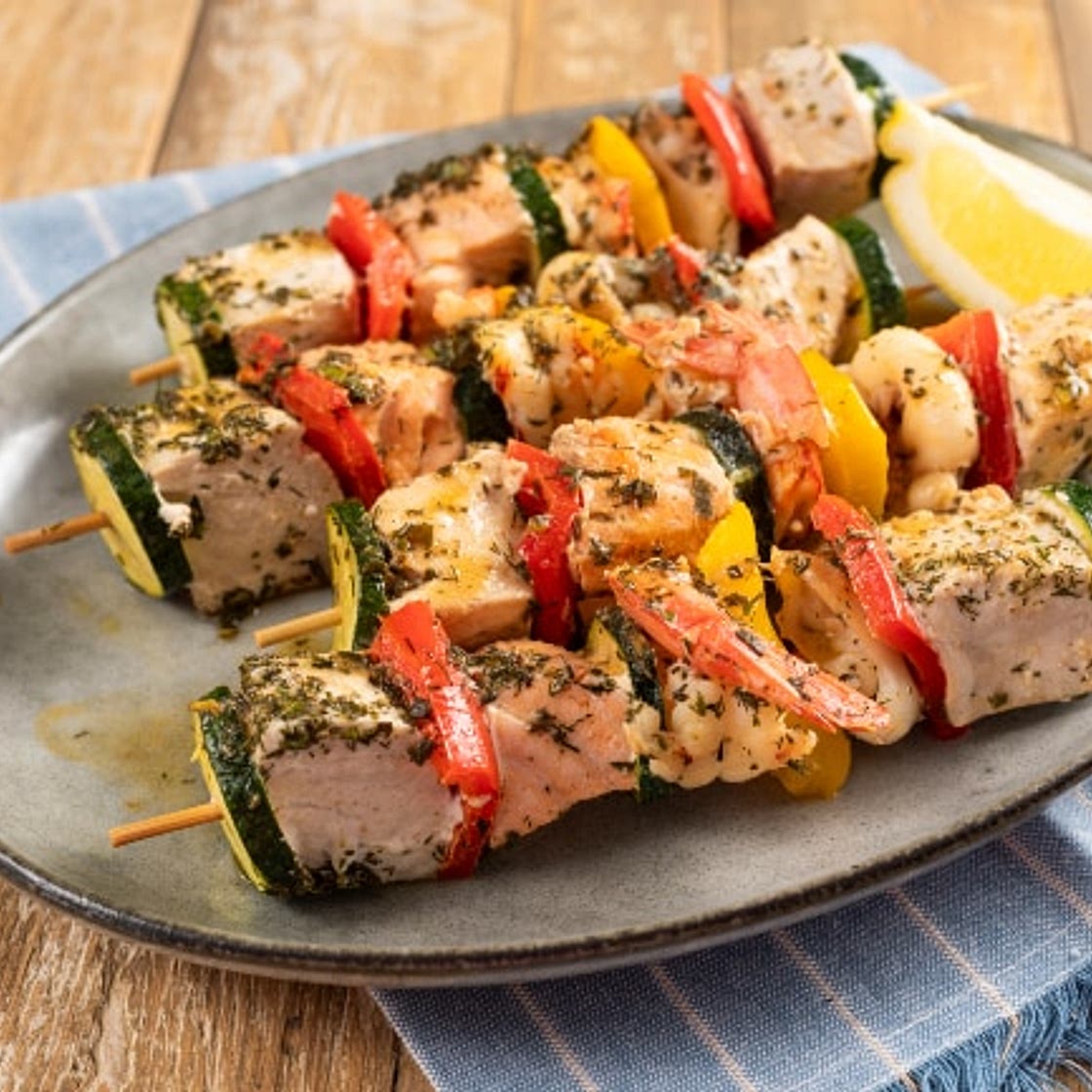 Spiedini di pesce