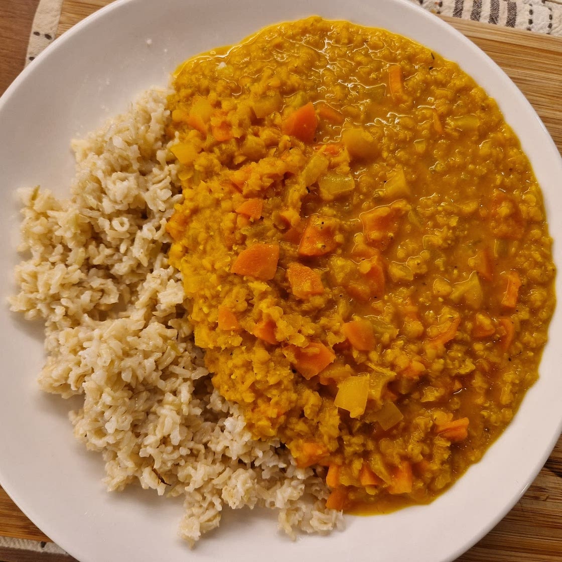 Masoor Dal Tadka (Red Lentil Dahl)