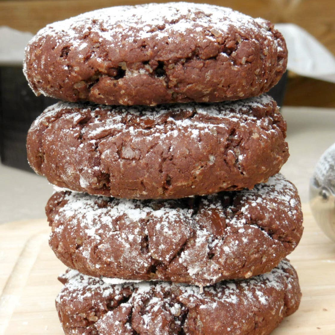 Dark Chocolate Chip Olive Oil Cookies