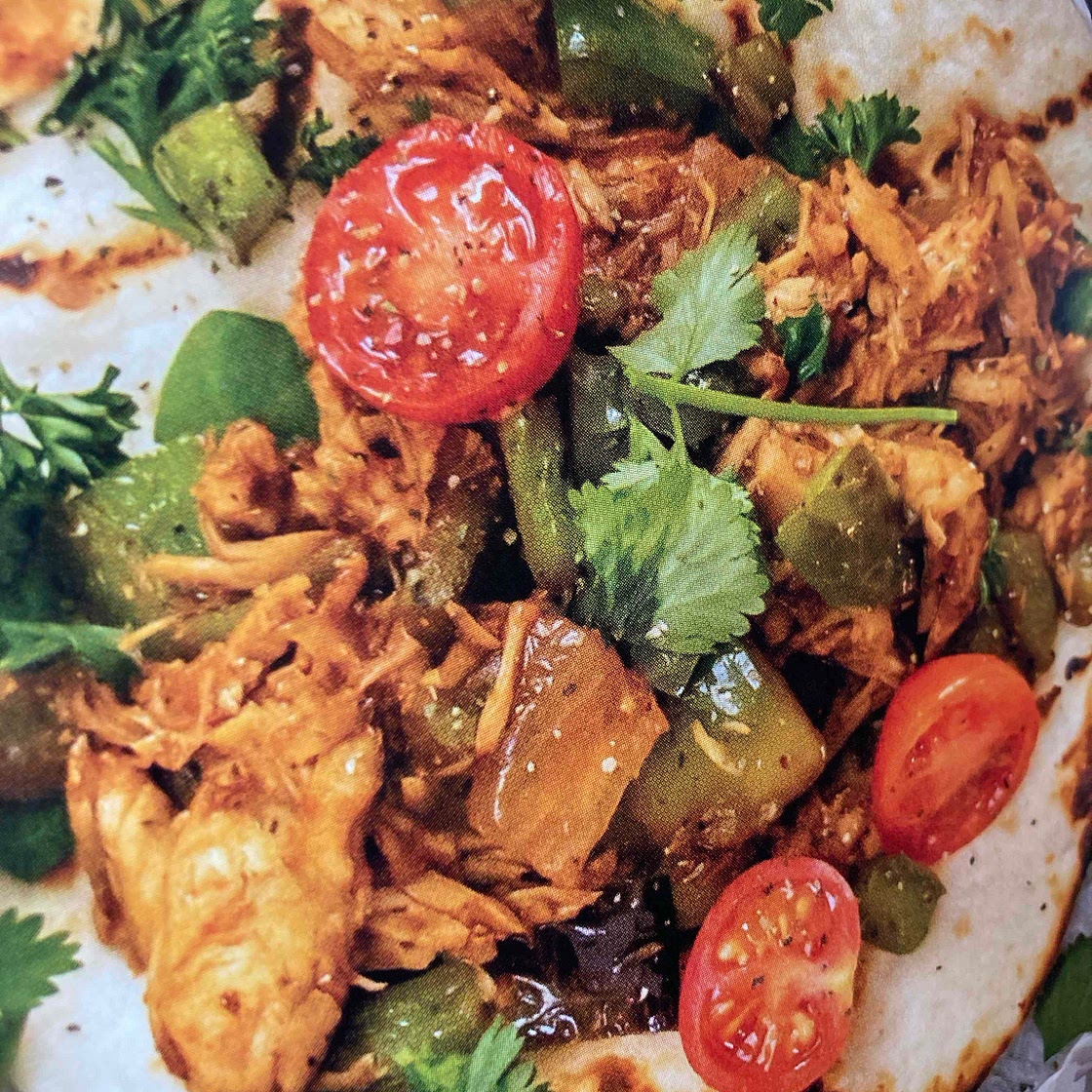 Slow cooker chicken tacos 