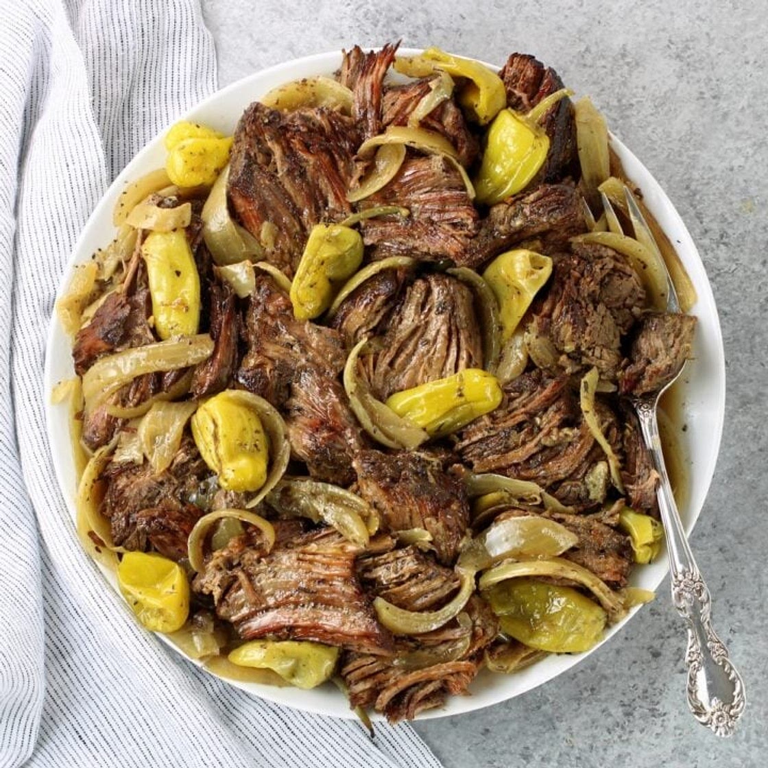 Low Carb Slow Cooker Italian Beef