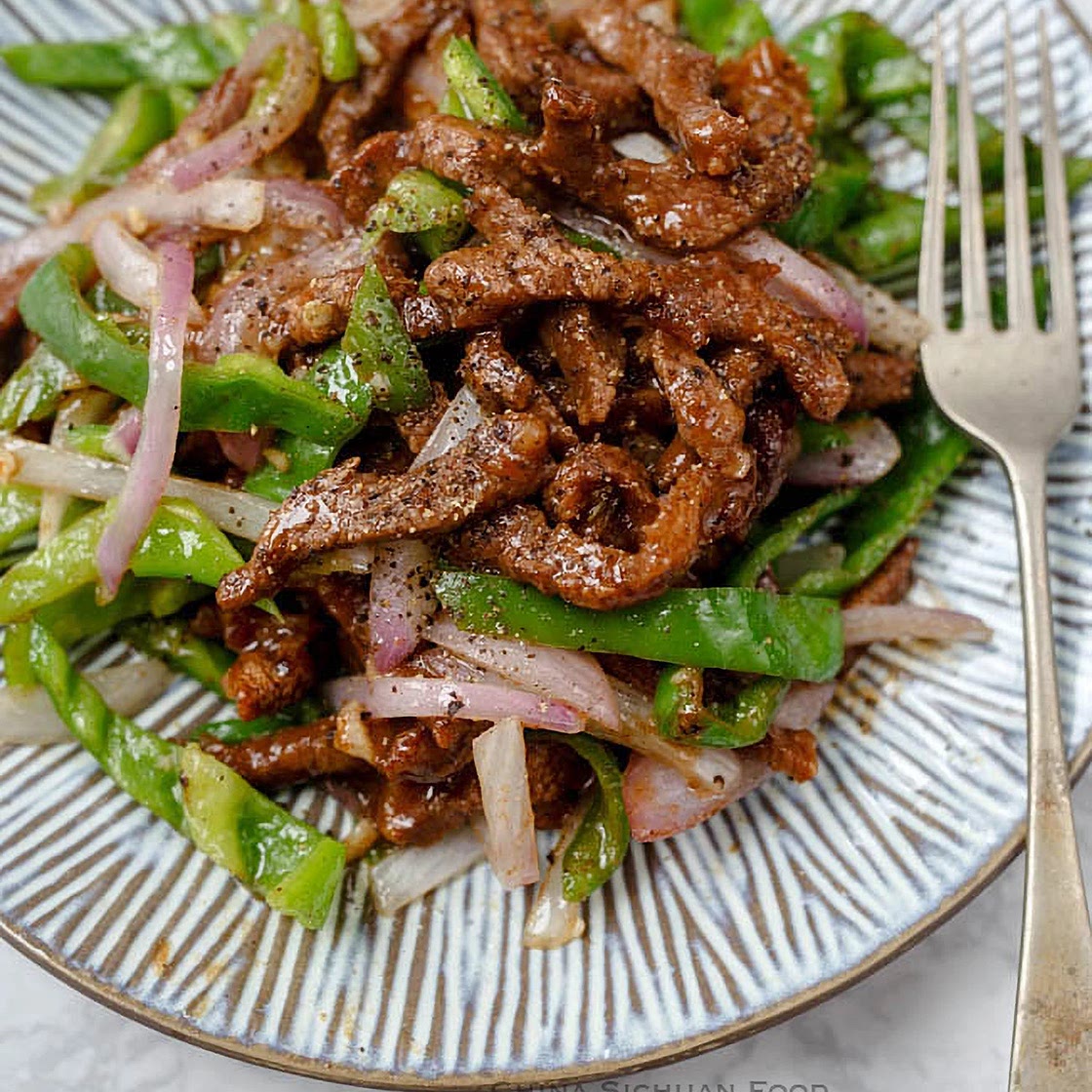Chinese Black Pepper Beef