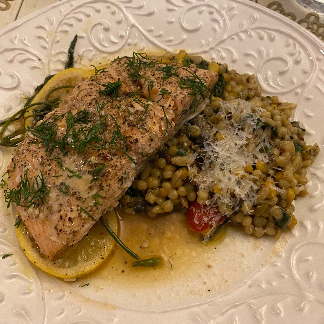 Lemon Dill Baked Salmon