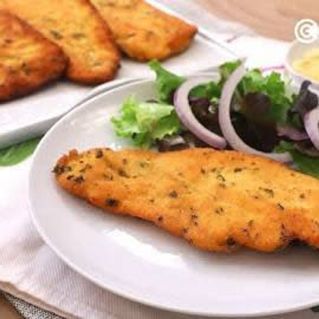 Pollo alla milanese (Shnitzel)