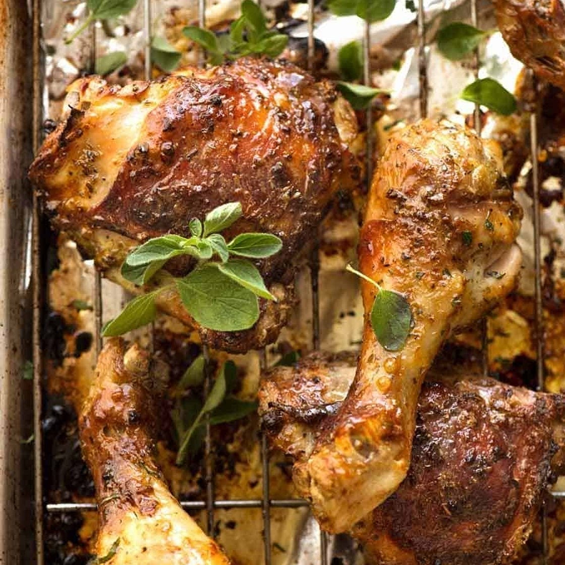 Greek style chicken freezer
