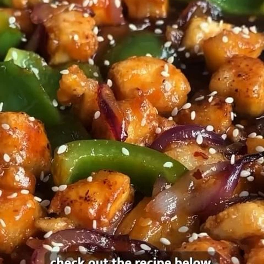 SWEET AND SOUR CRISPY TOFU 💥 By