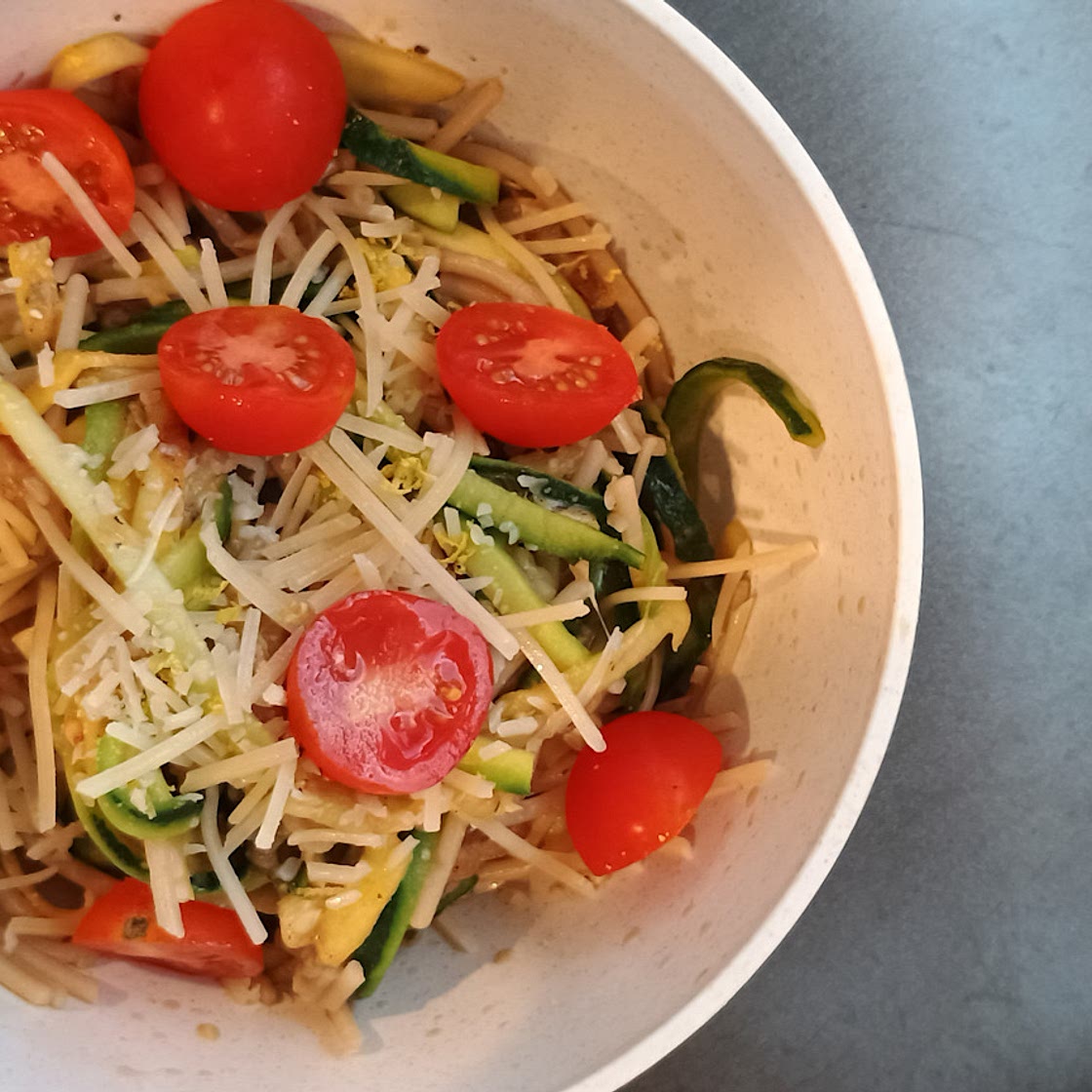 Summer Squash Spaghetti