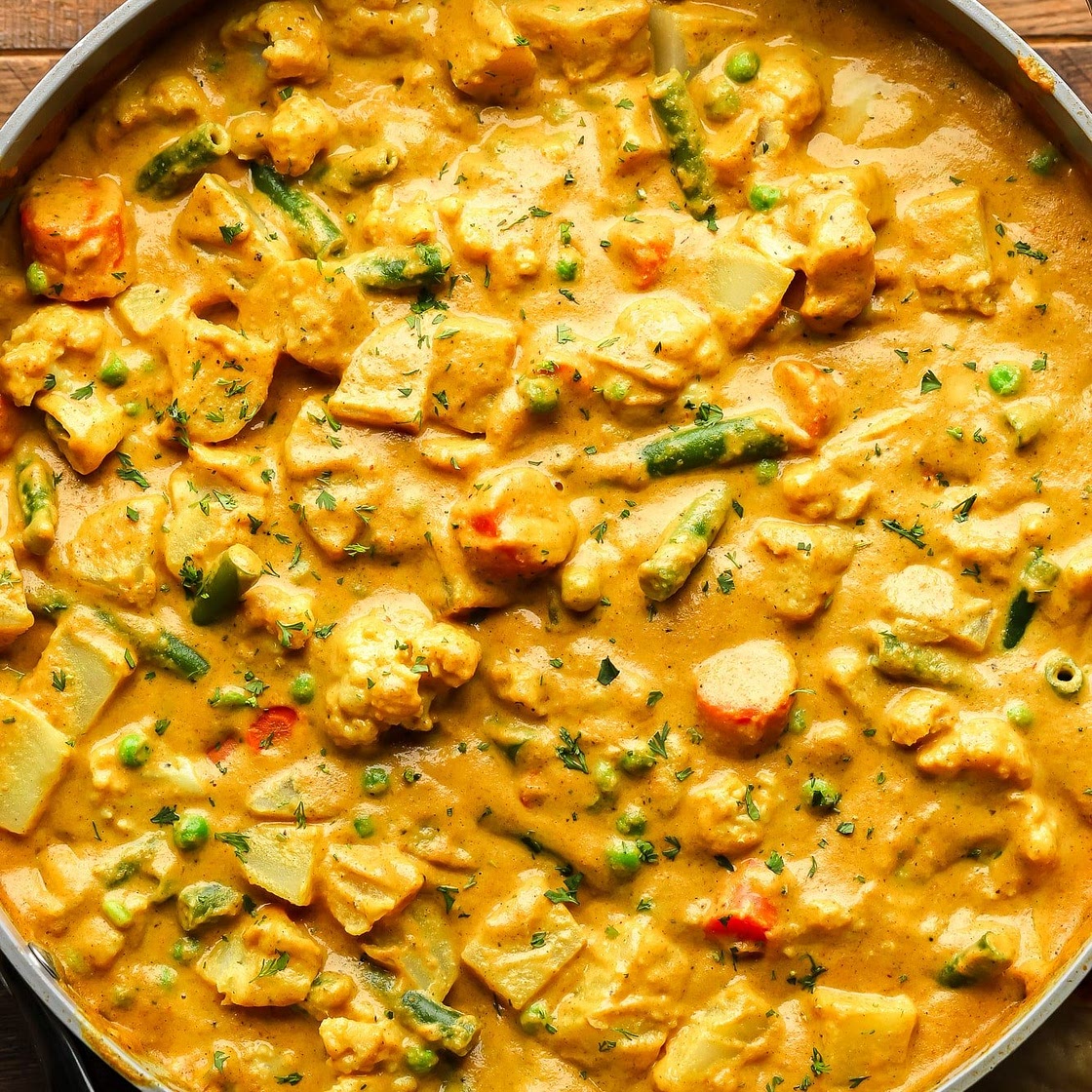 Easy Vegetable Korma