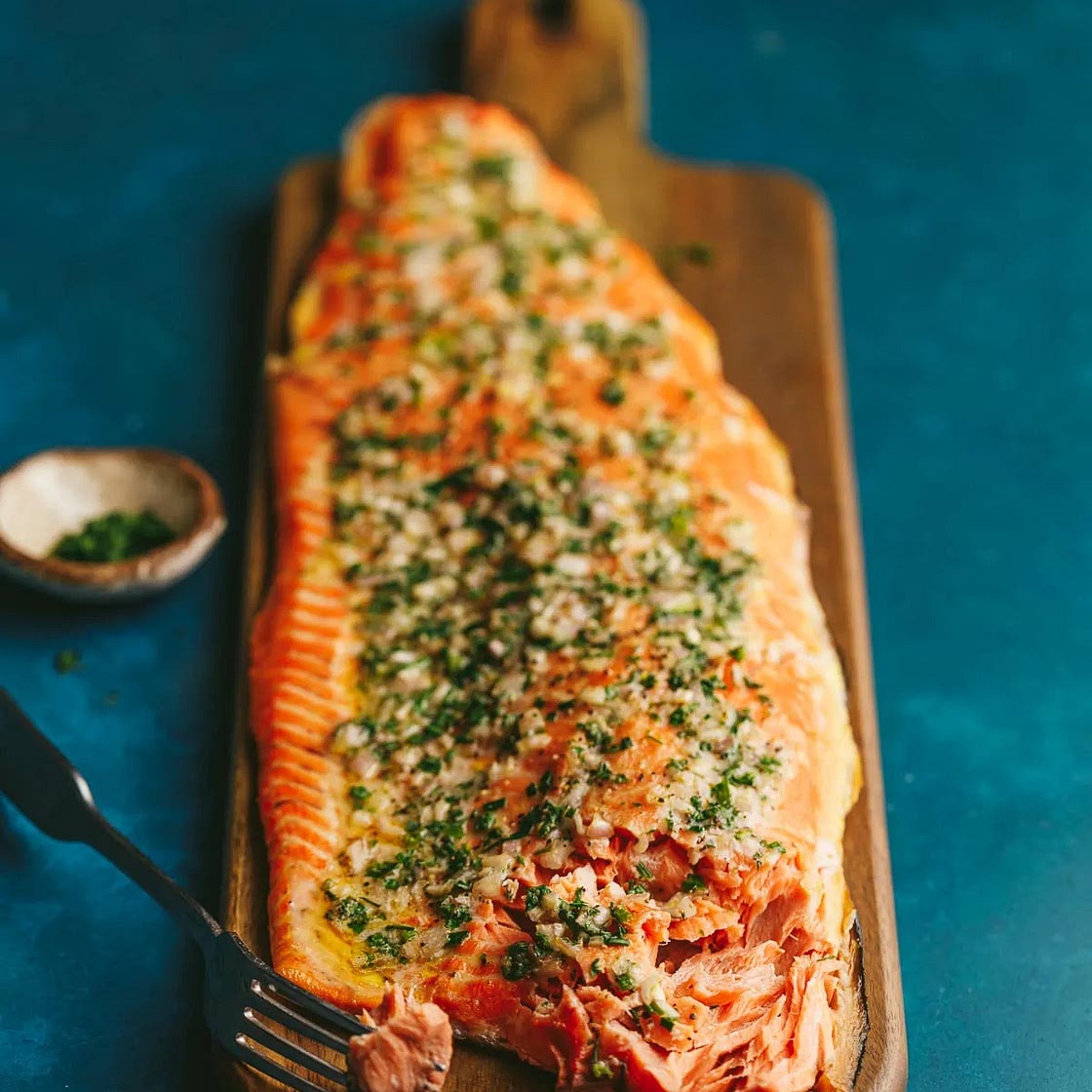 Traeger Lemon Dill Salmon