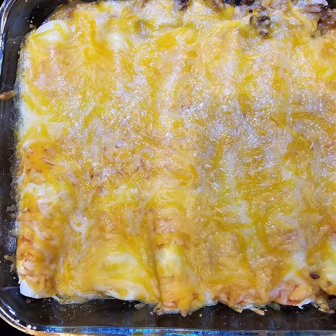 The Best Ground Beef Enchiladas