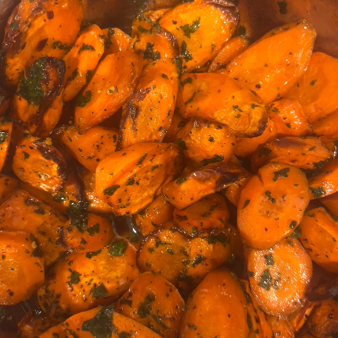 Air Fryer Honey Soy Glazed Carrots
