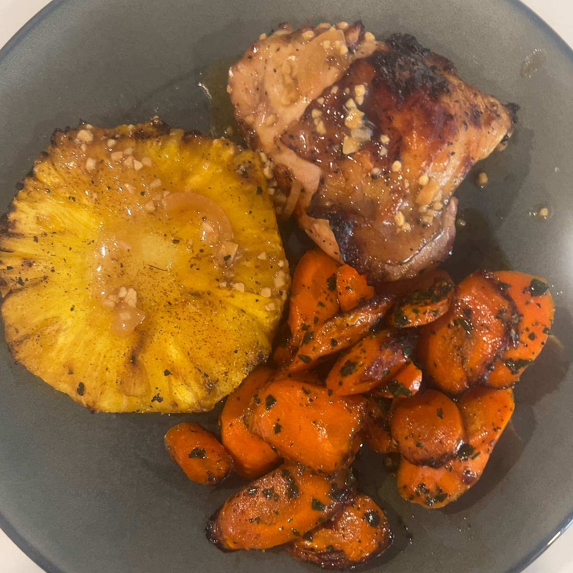 Dirty P's Garlic-Ginger Chicken Thighs