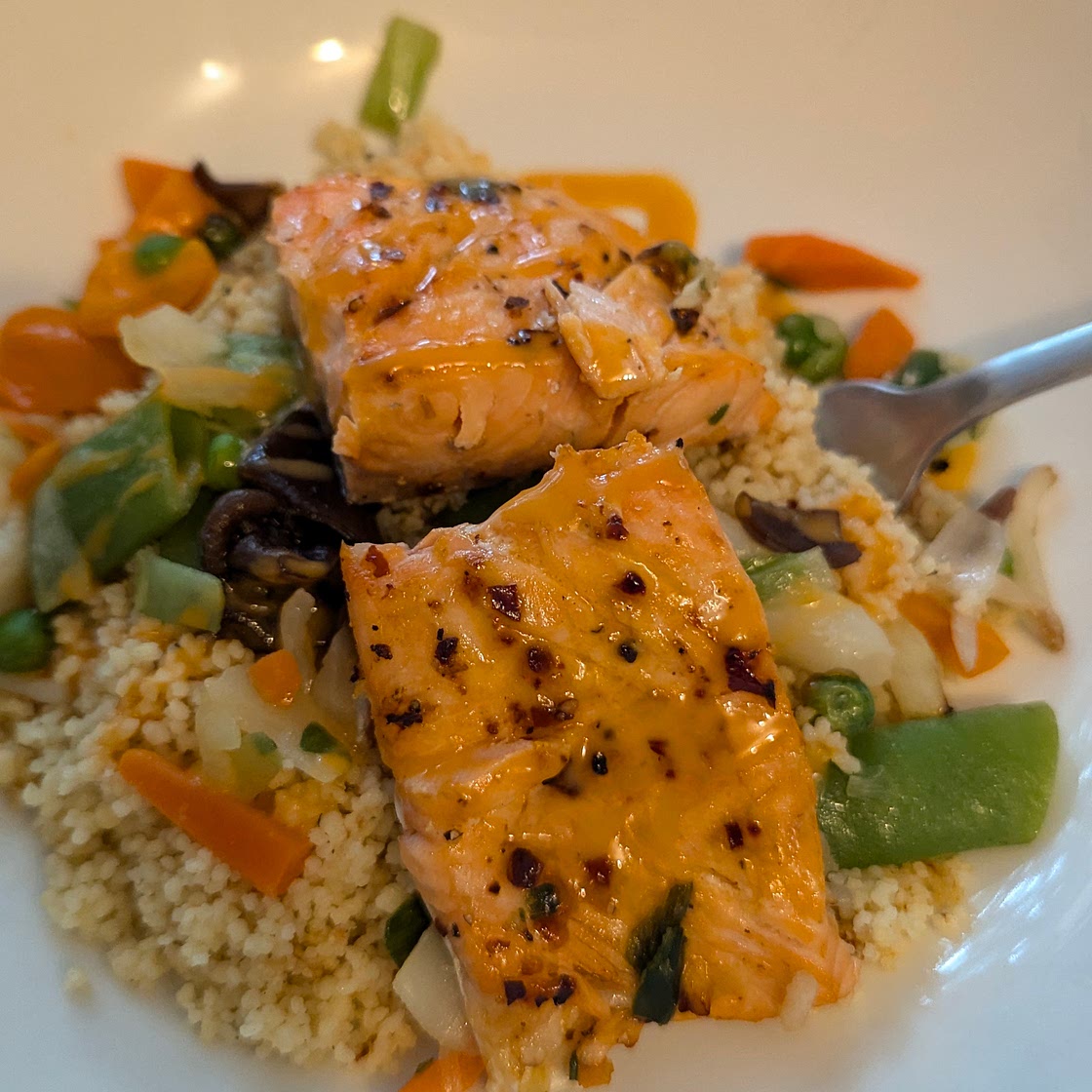 Salmon bowl
