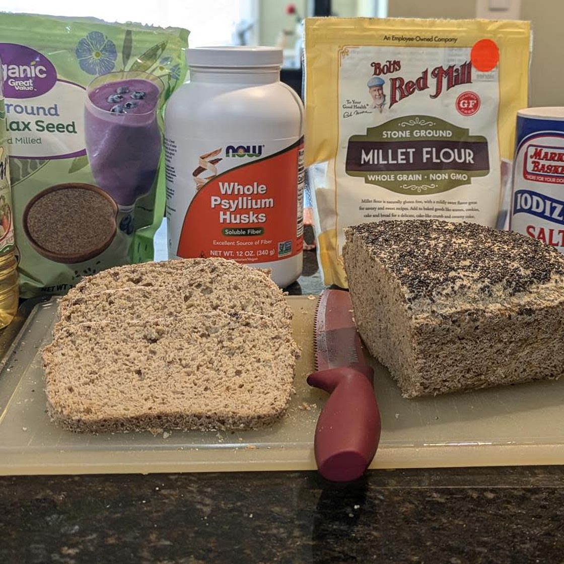 Gluten Free Millet Bread