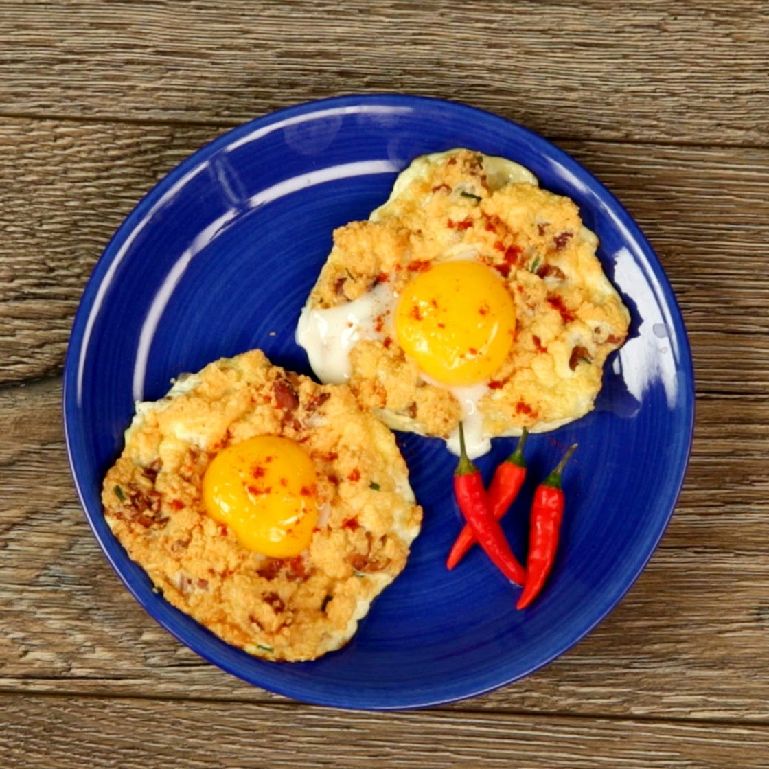 Baked Egg Fritters