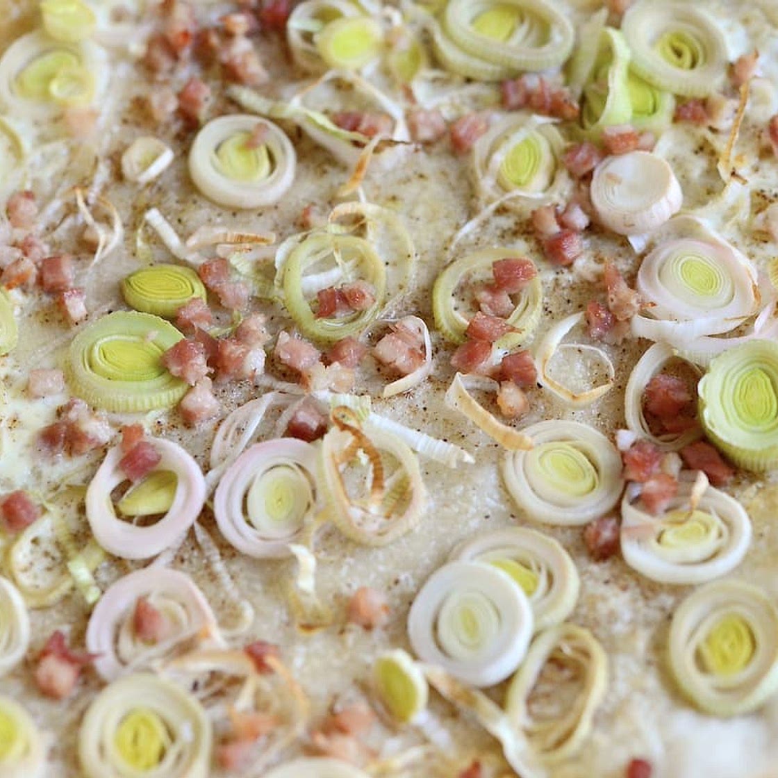 German Pizza | Flammkuchen
