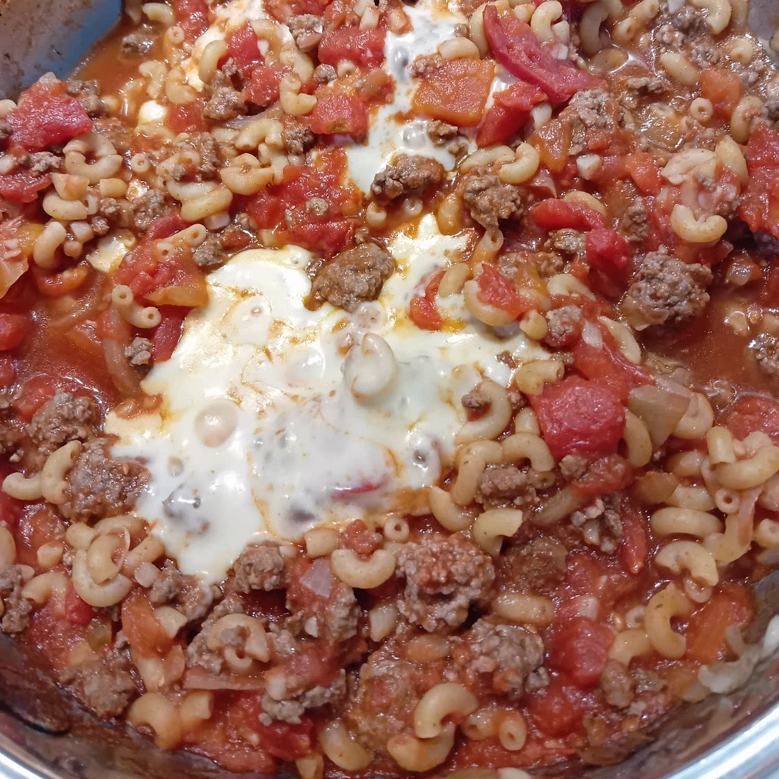 Macaroni à la viande