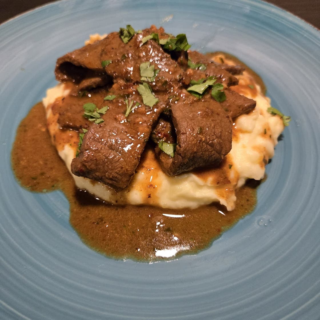 Pan-Seared Steak in Butter Sauce