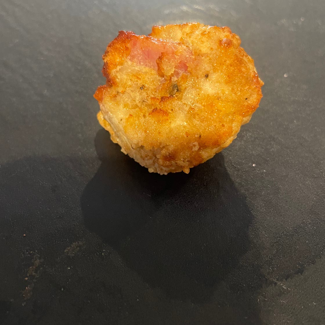 Chicken and ham meatballs
