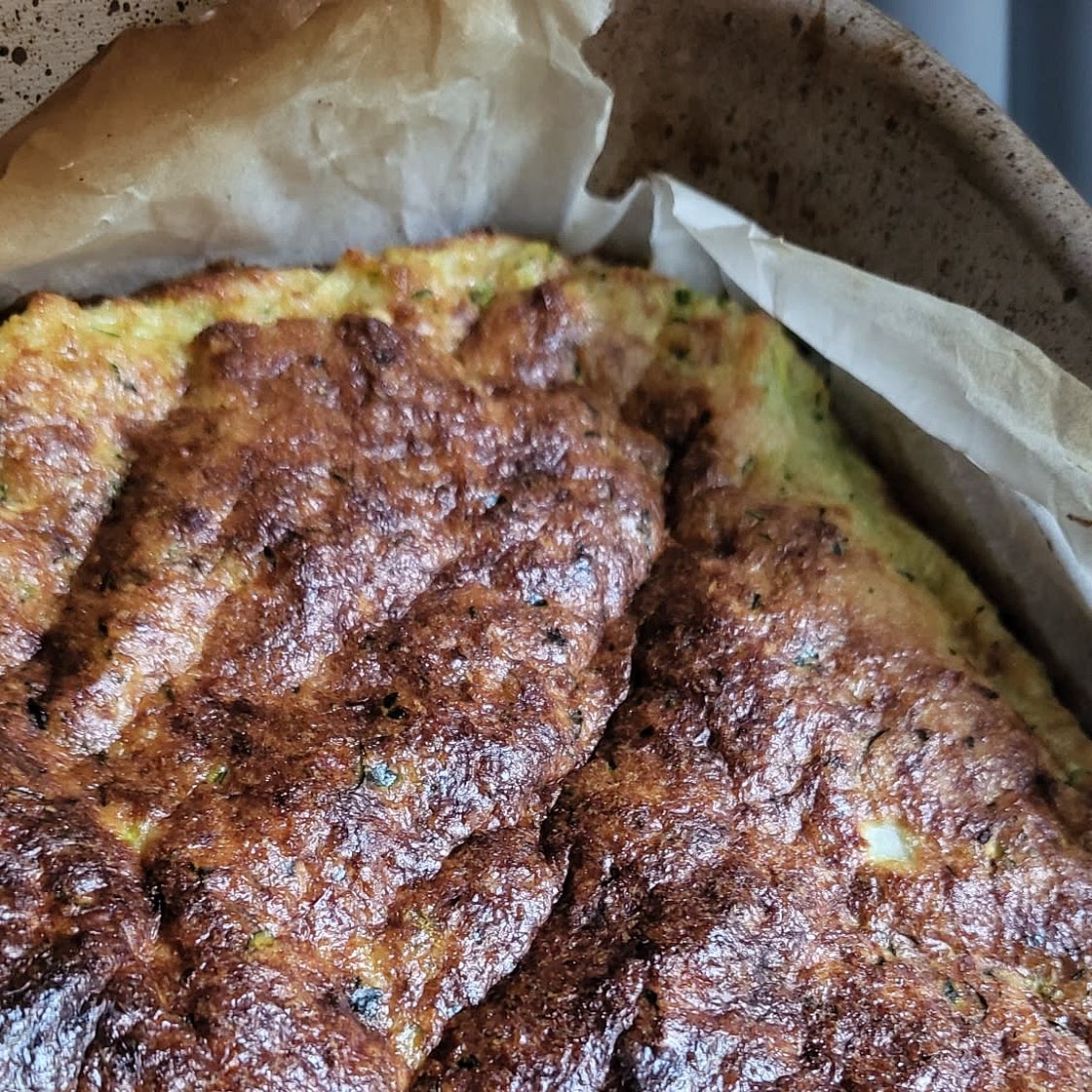 Frittata di zucchine al forno